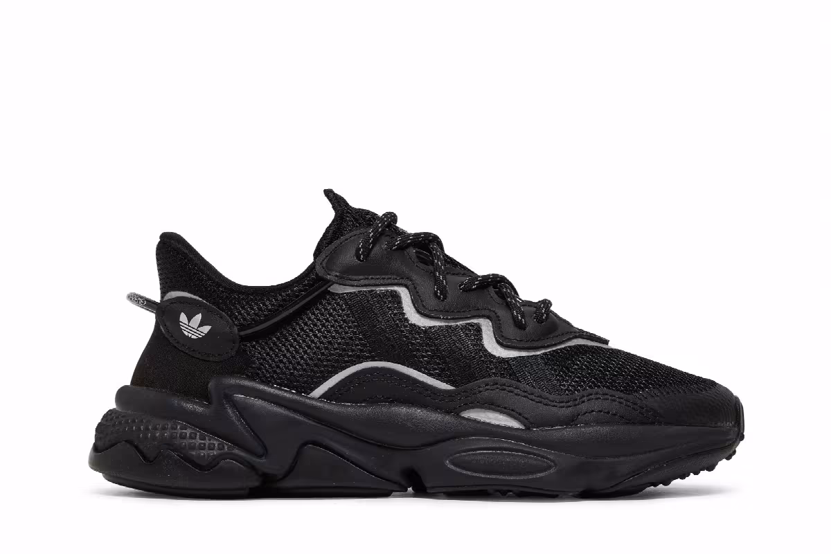 Adidas Women's Ozweego Black Reflective, view 2
