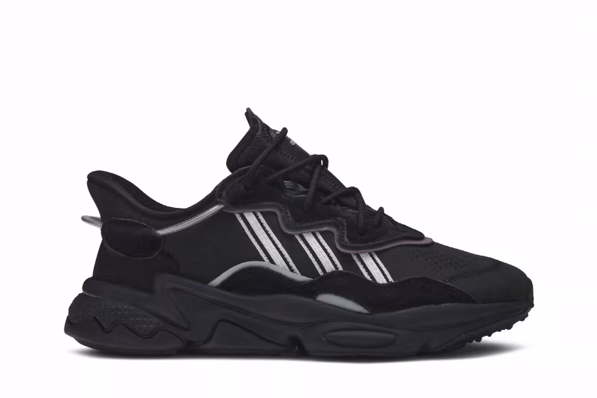 adidas Women's Ozweego Core Black, view 2