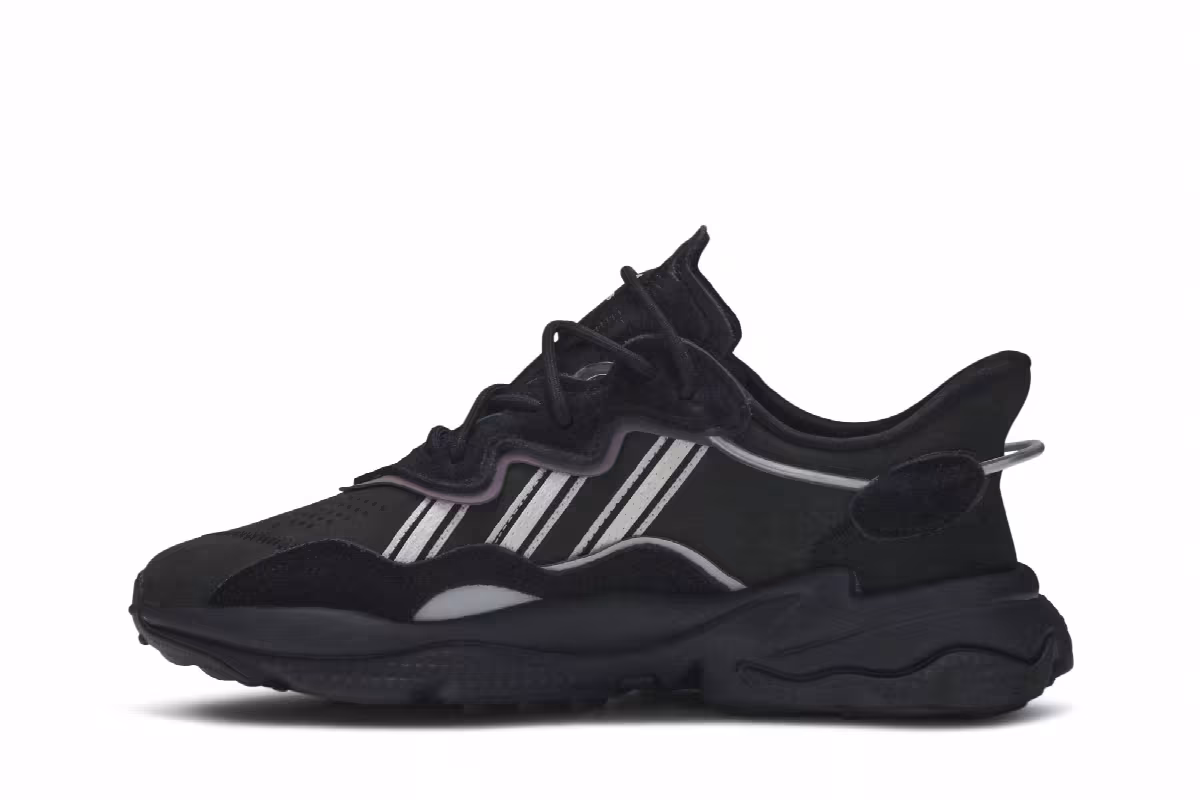 adidas Women's Ozweego Core Black, view 4