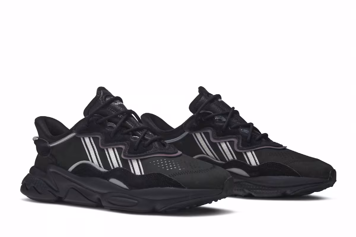 adidas Women's Ozweego Core Black, view 9