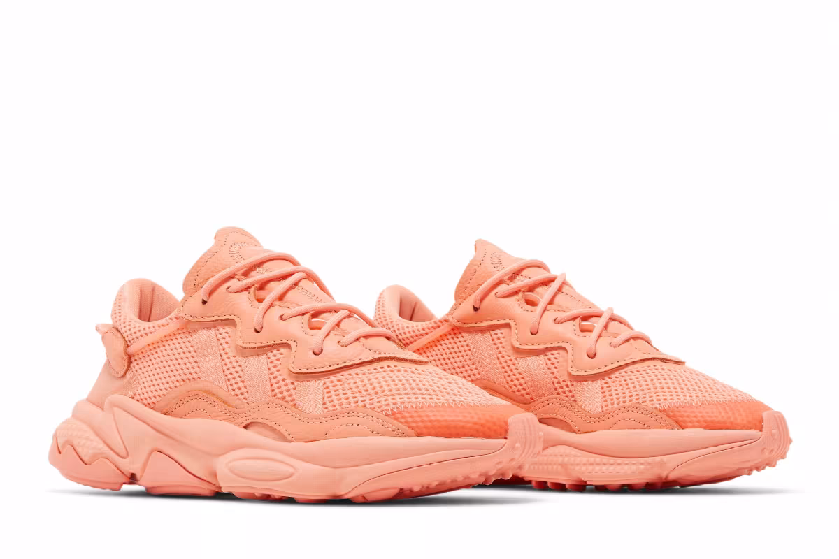 Adidas Women's Ozweego Chalk Coral, view 9