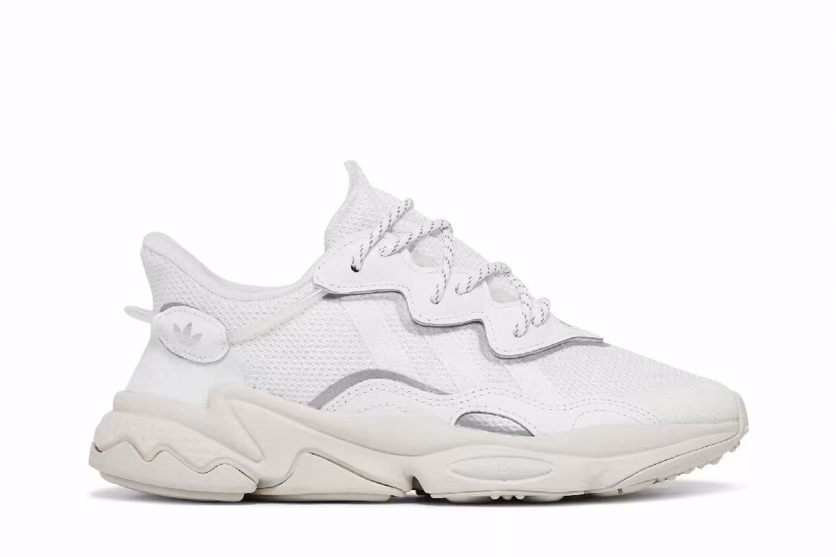 Adidas Women's Ozweego Cloud White Grey, view 2