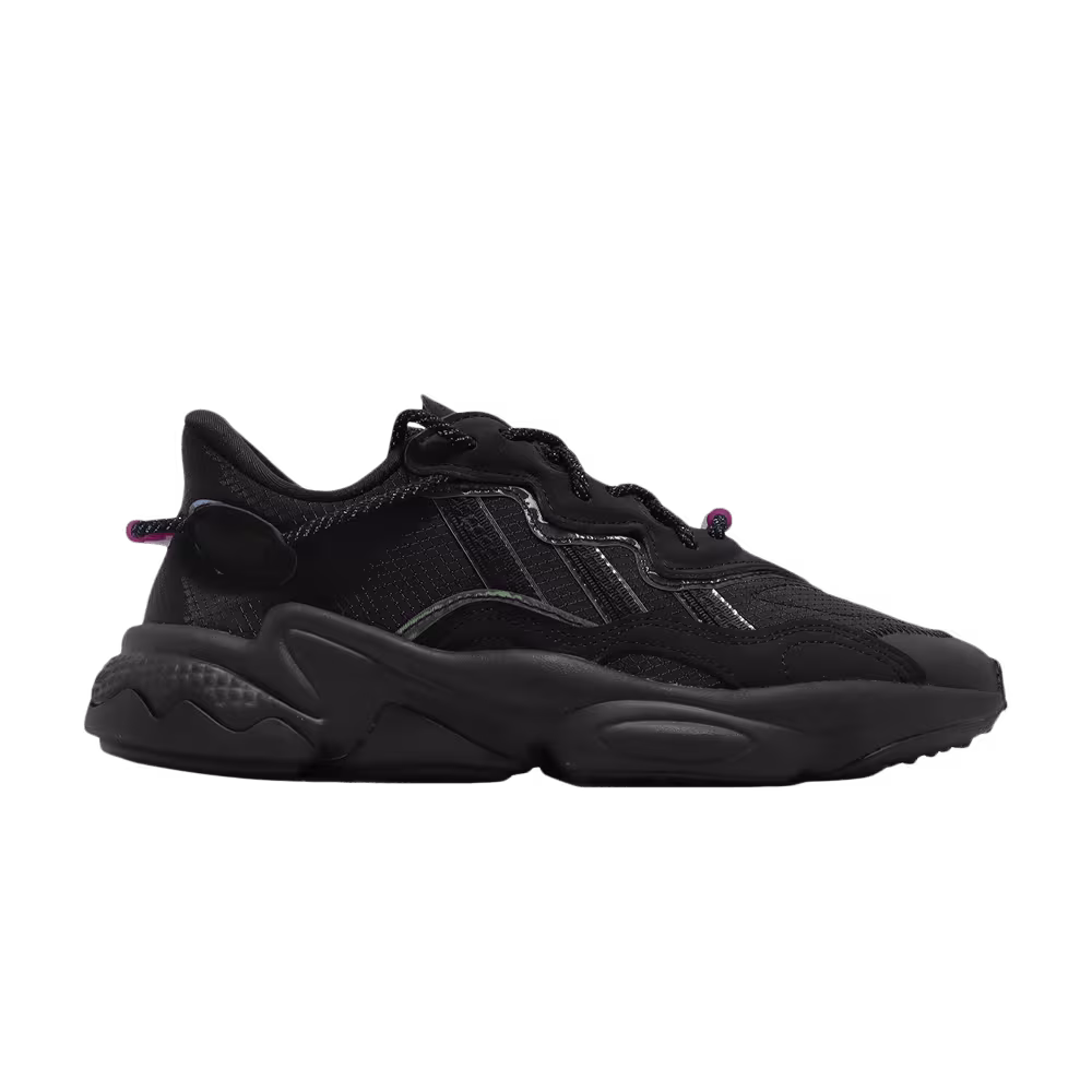 Adidas Women's Ozweego Black Green Sonic