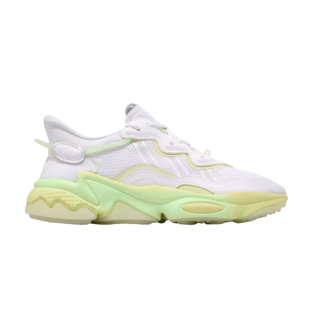 adidas Women's Ozweego White Yellow Tint
