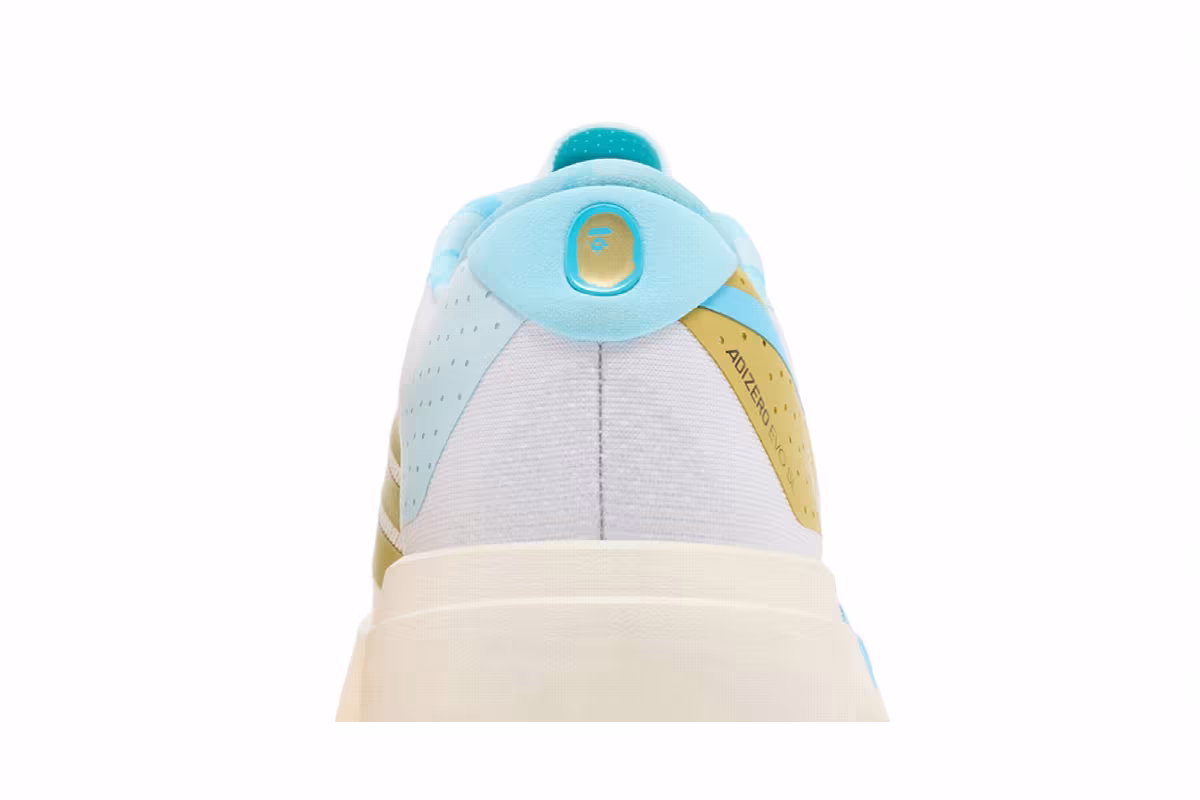 BAPE x adidas Adizero EVO SL Mismatch White Pink Blue, view 8
