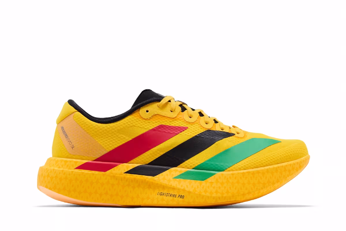 Bob Marley x adidas Adizero Evo SL One Love, view 2