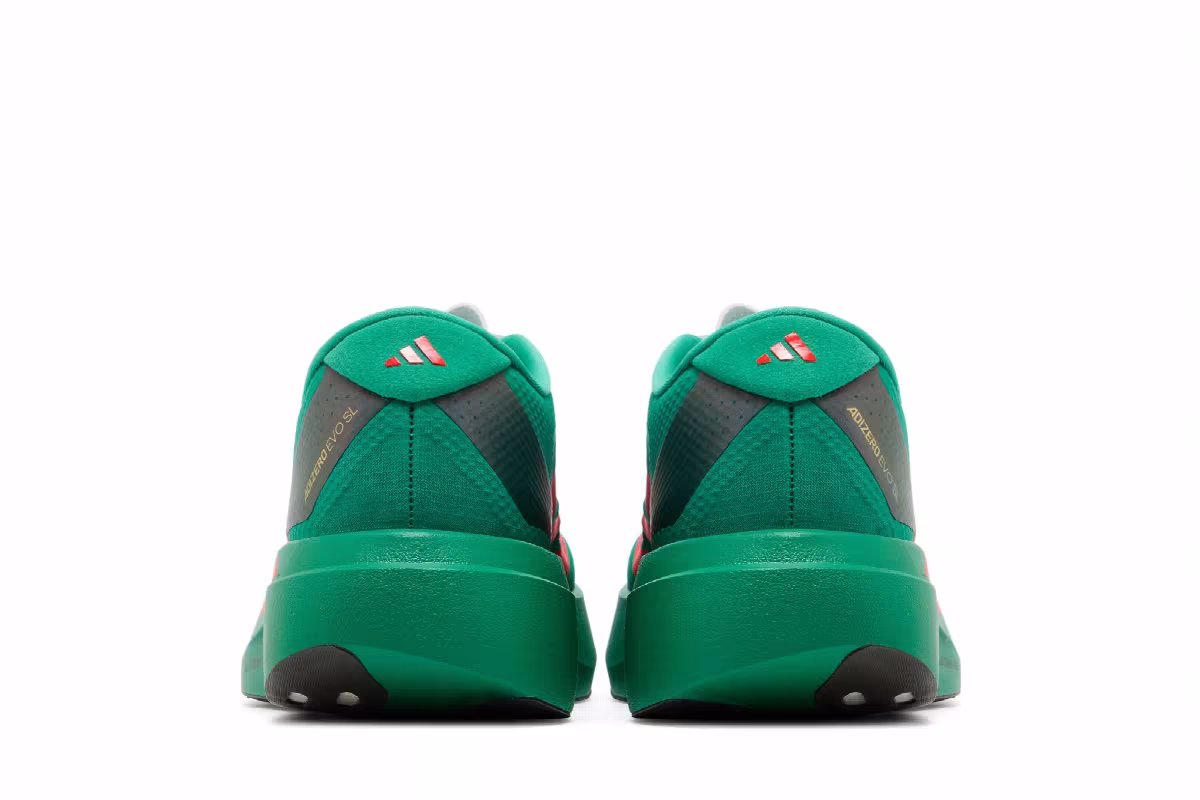 adidas Adizero Evo SL Court Green Lucid Red Cloud White, view 7