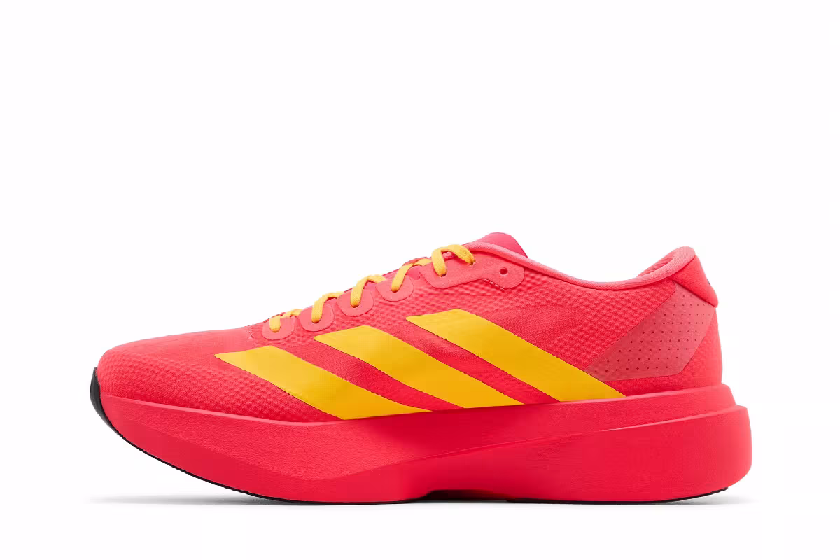 adidas Adizero Evo SL Lucid Red Bold Gold Semi Lucid Blue, view 4