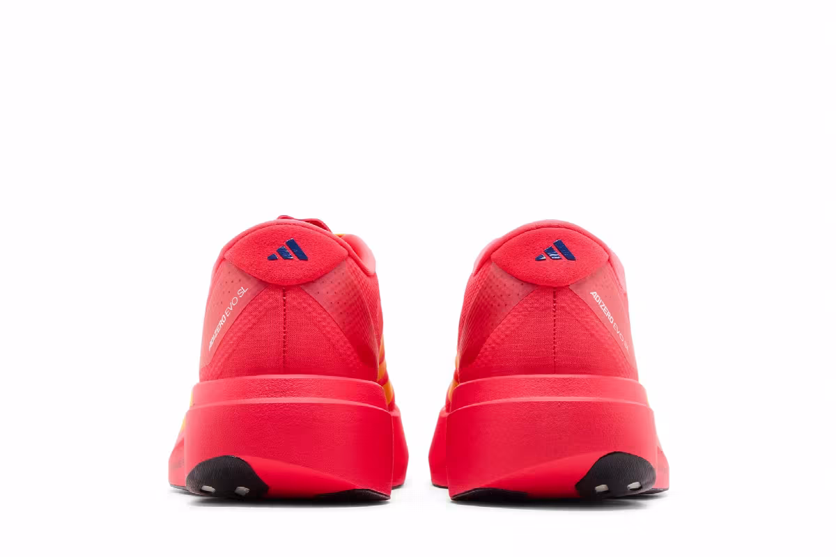 adidas Adizero Evo SL Lucid Red Bold Gold Semi Lucid Blue, view 7