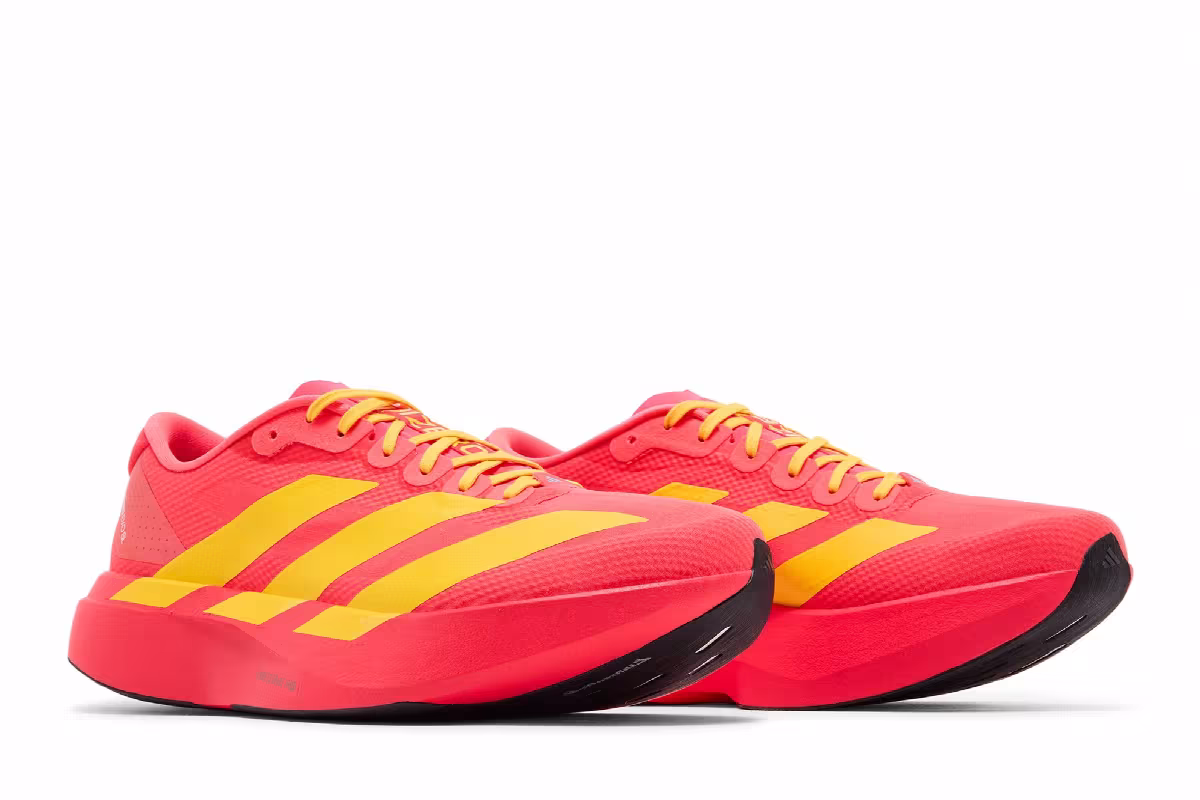adidas Adizero Evo SL Lucid Red Bold Gold Semi Lucid Blue, view 9