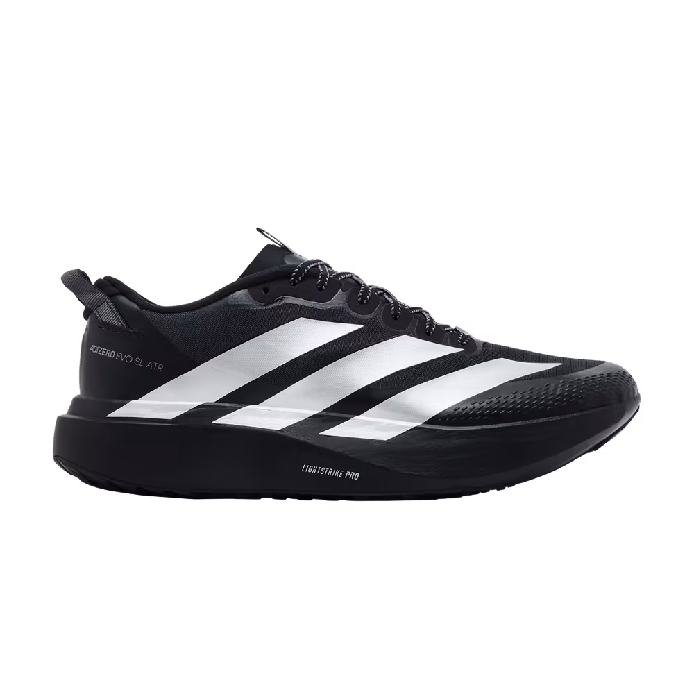 adidas Adizero Evo SL ATR Core Black Silver Metallic