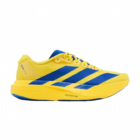 adidas Adizero Evo SL 'Yellow Royal Blue Iron Metallic'