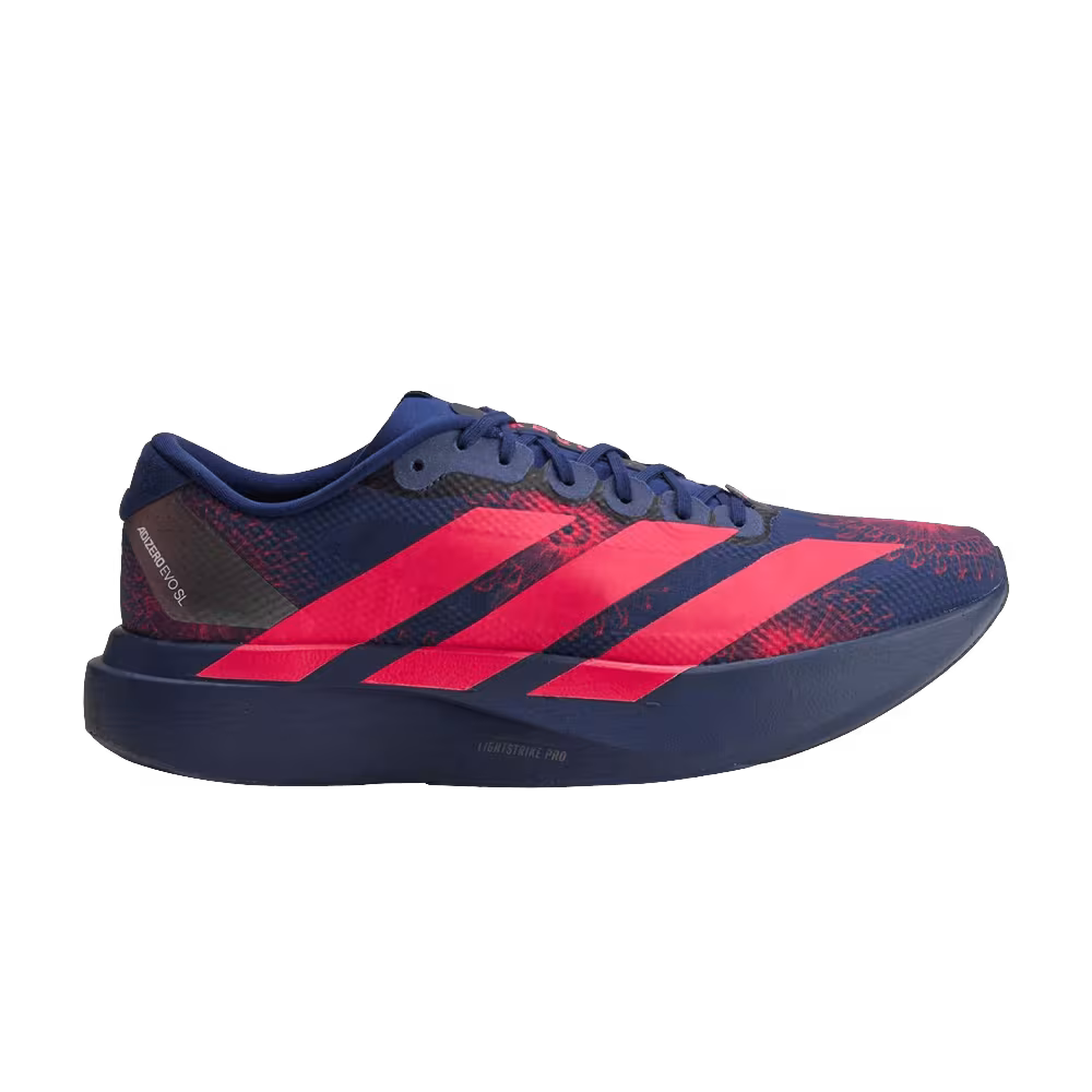 adidas Adizero Evo SL Dark Blue Lucid Red Muted Purple