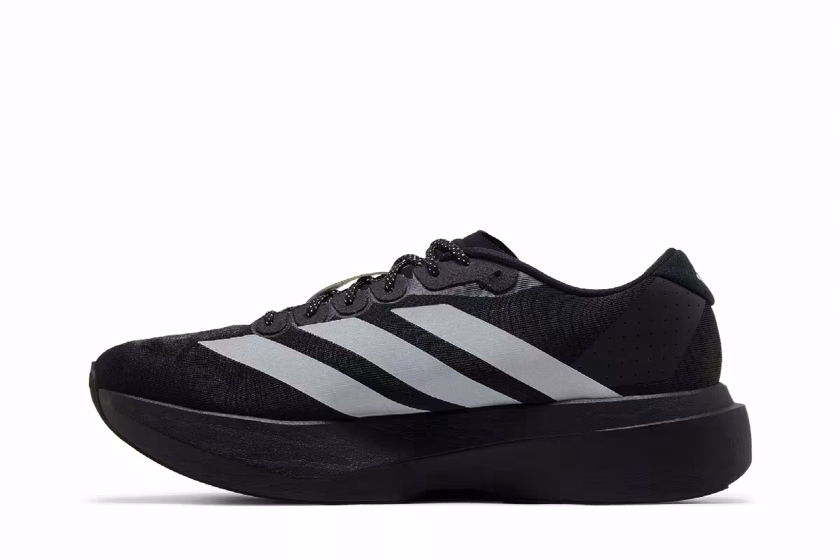 adidas Adizero Evo SL M Core Black Silver Metallic, view 4