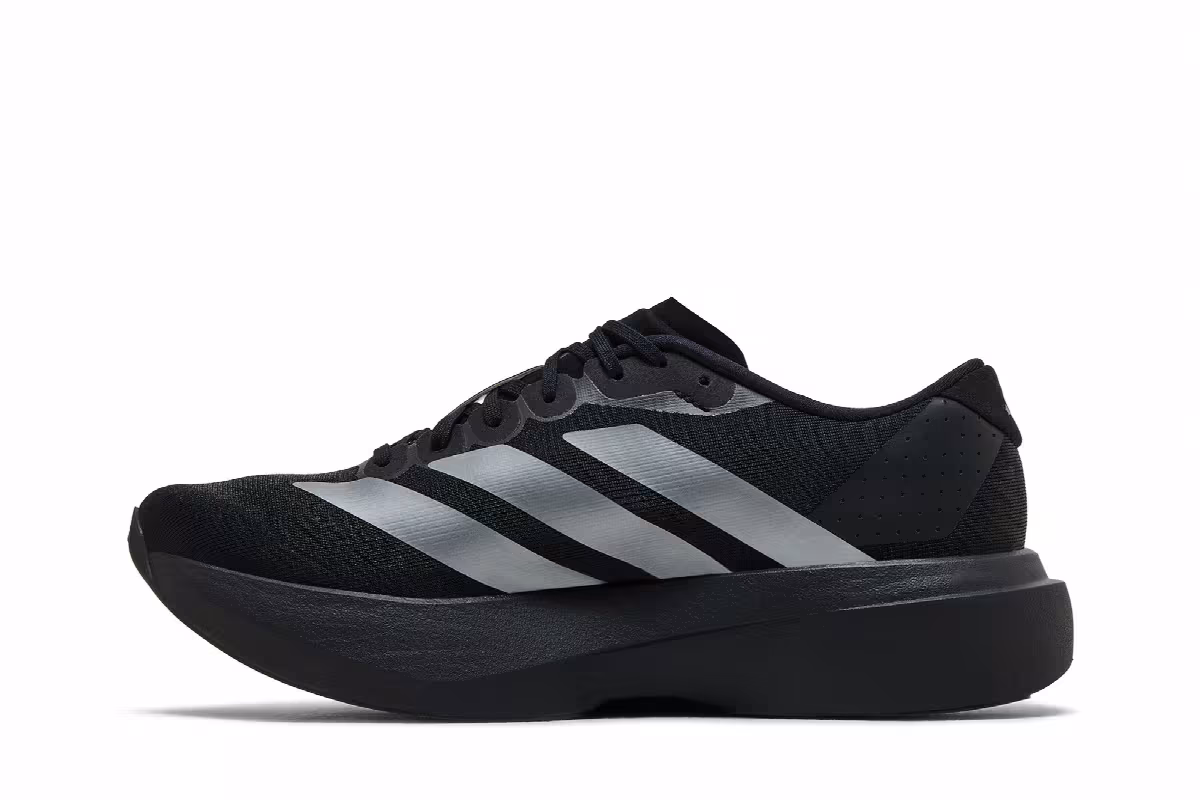adidas Women's Adizero Evo SL Black Iron Metallic, view 4