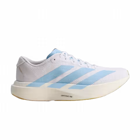 adidas Wmns Adizero Evo SL 'Cloud White Clear Blue Matte Gold'