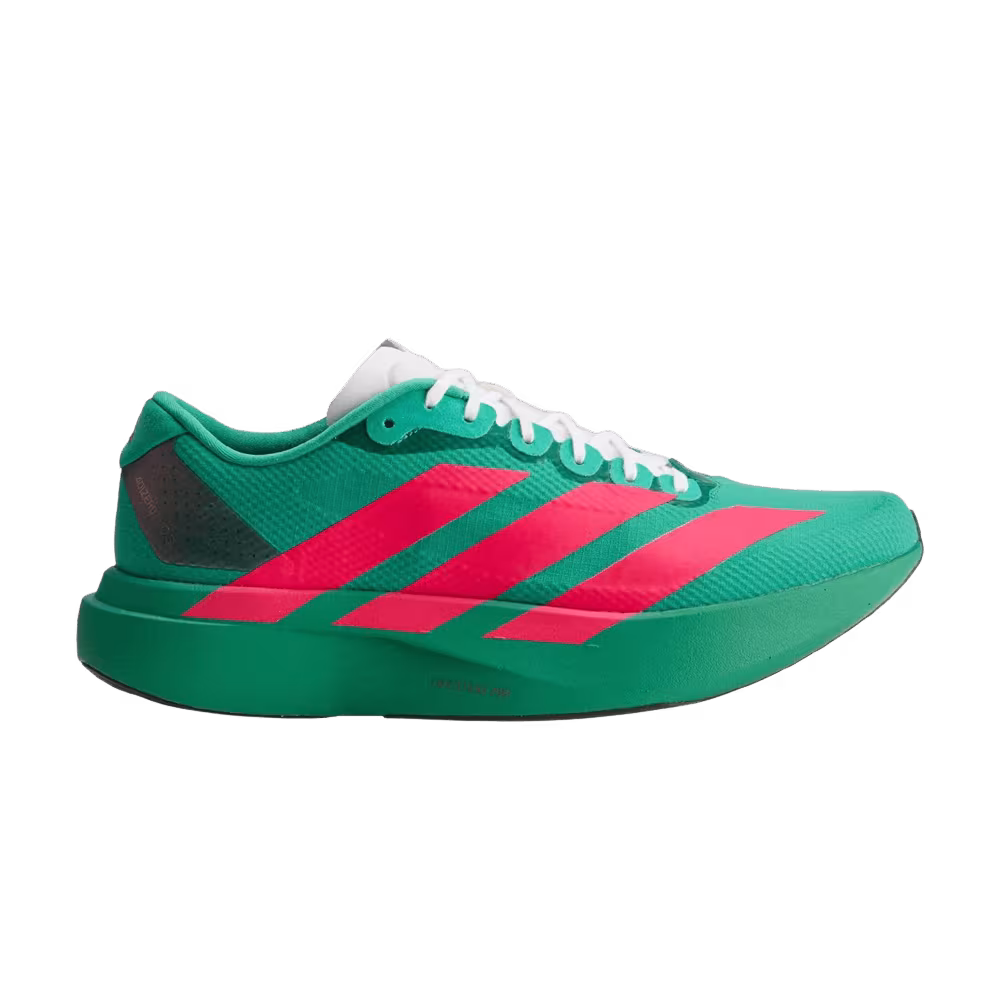 adidas Women's Adizero Evo SL Court Green Lucid Red Cloud White