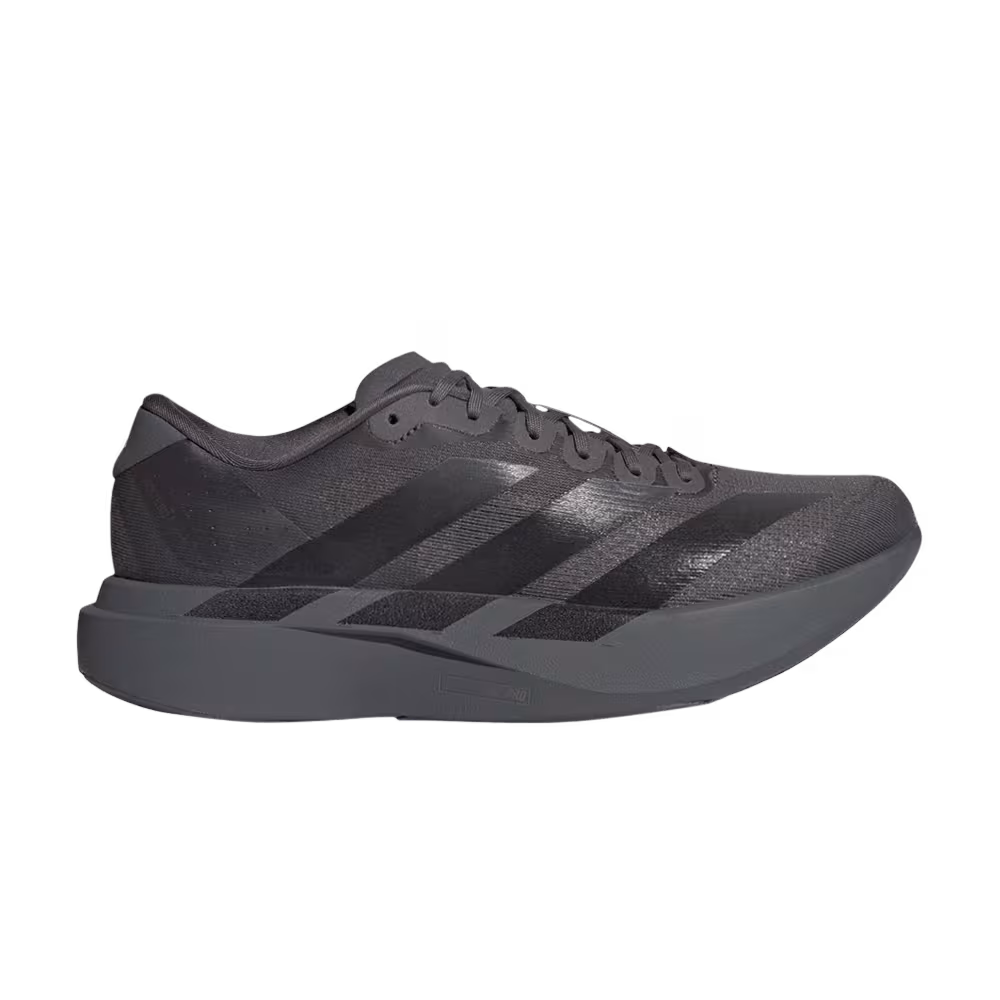 adidas Women's Adizero EVO SL Grey Black Lime Burst
