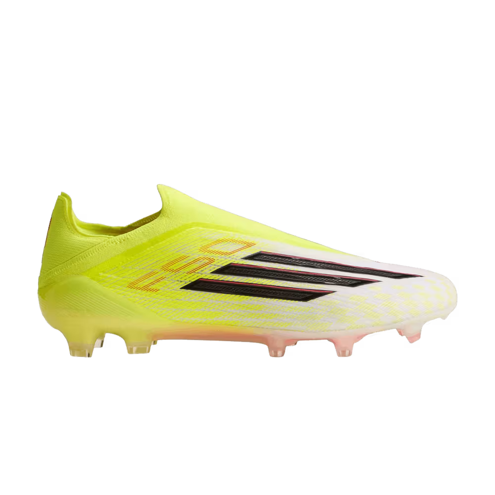 adidas F50 Elite Laceless FG Team Solar Yellow Core Black Lucid Red