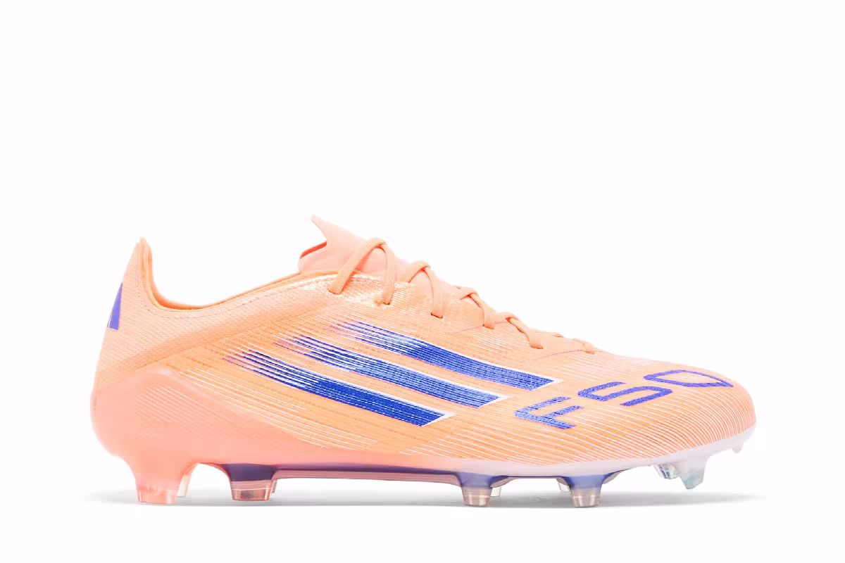 adidas F50 Elite FG Beam Orange Lucid Blue, view 2