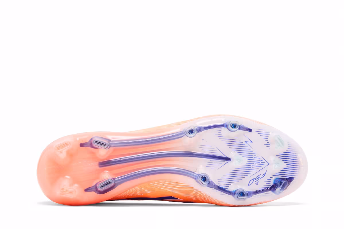 adidas F50 Elite FG Beam Orange Lucid Blue, view 5