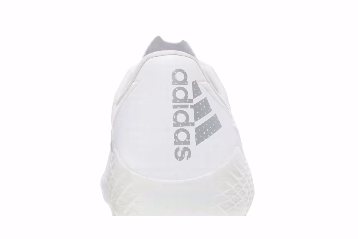 adidas Adizero F50 4 Leather FG White Silver Metallic, view 8