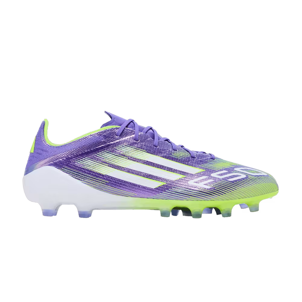 adidas F50 Elite AG Purple Rush Cloud White Lucid Lemon