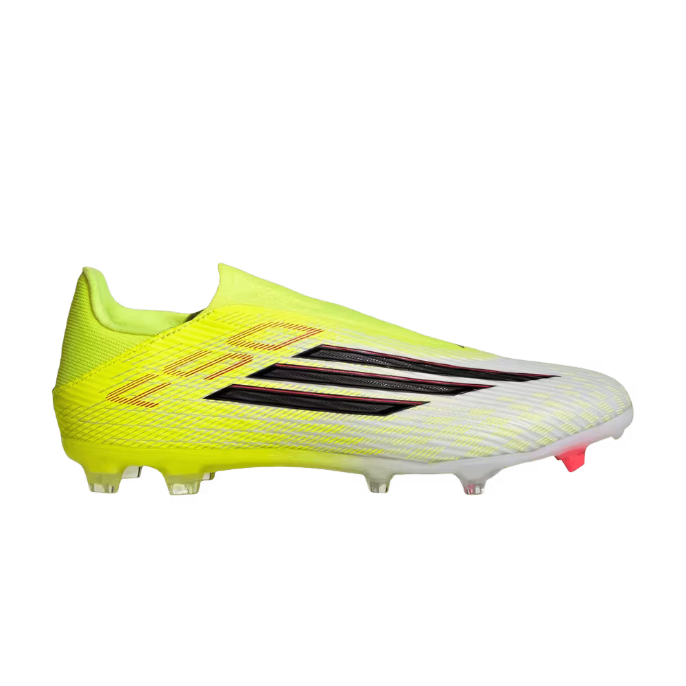 adidas F50 League Laceless FG MG Team Solar Yellow Core Black Lucid Red