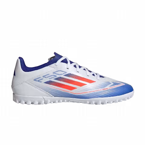 adidas F50 Club TF 'Cloud White Solar Red Lucid Blue'