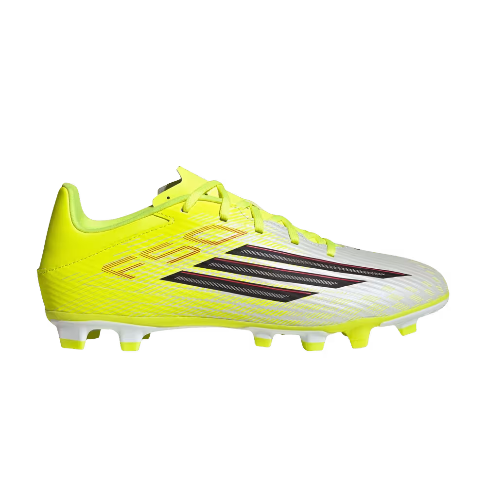 adidas F50 Club FG MG Solar Yellow Core Black Lucid Red