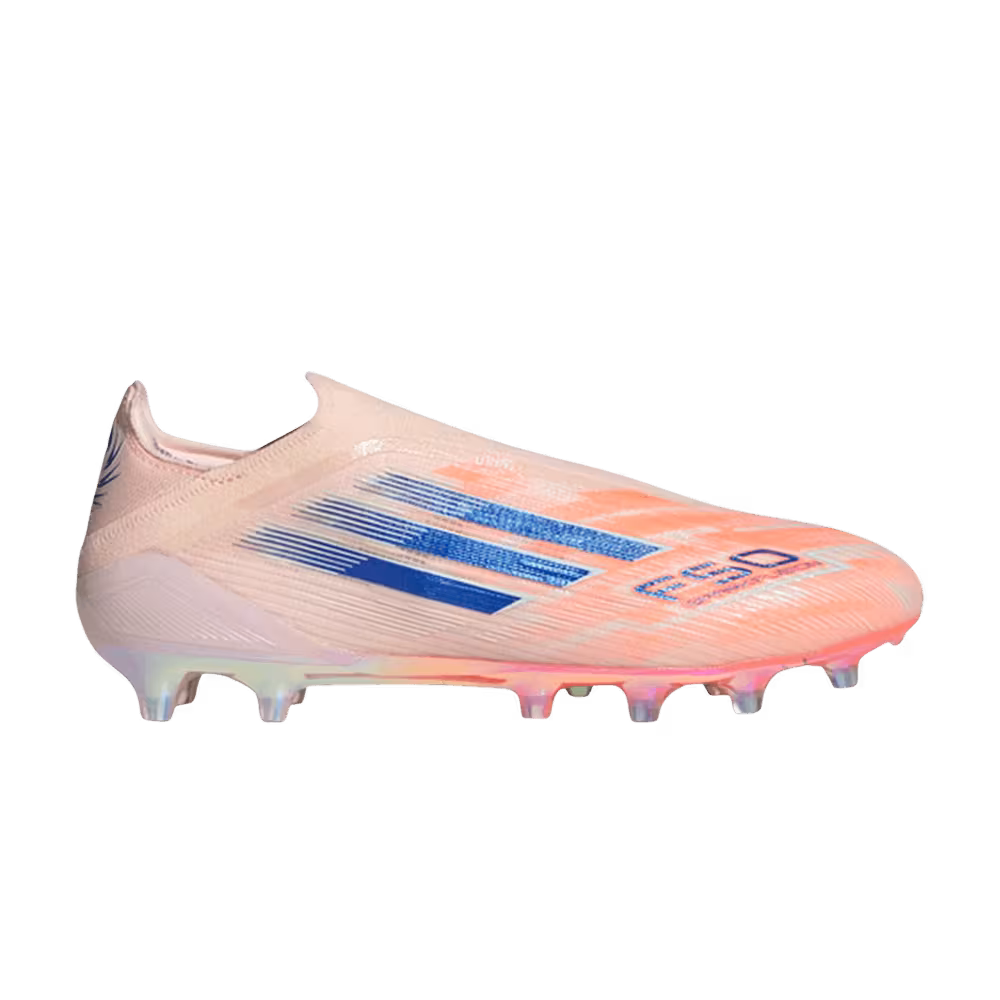 adidas Women's F50 Sparkfusion Elite Laceless FG Coral Blaze