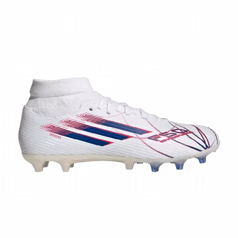 adidas Wmns F50 Sparkfusion League Mid FG AG 'Cloud White Royal Blue Lucid Red