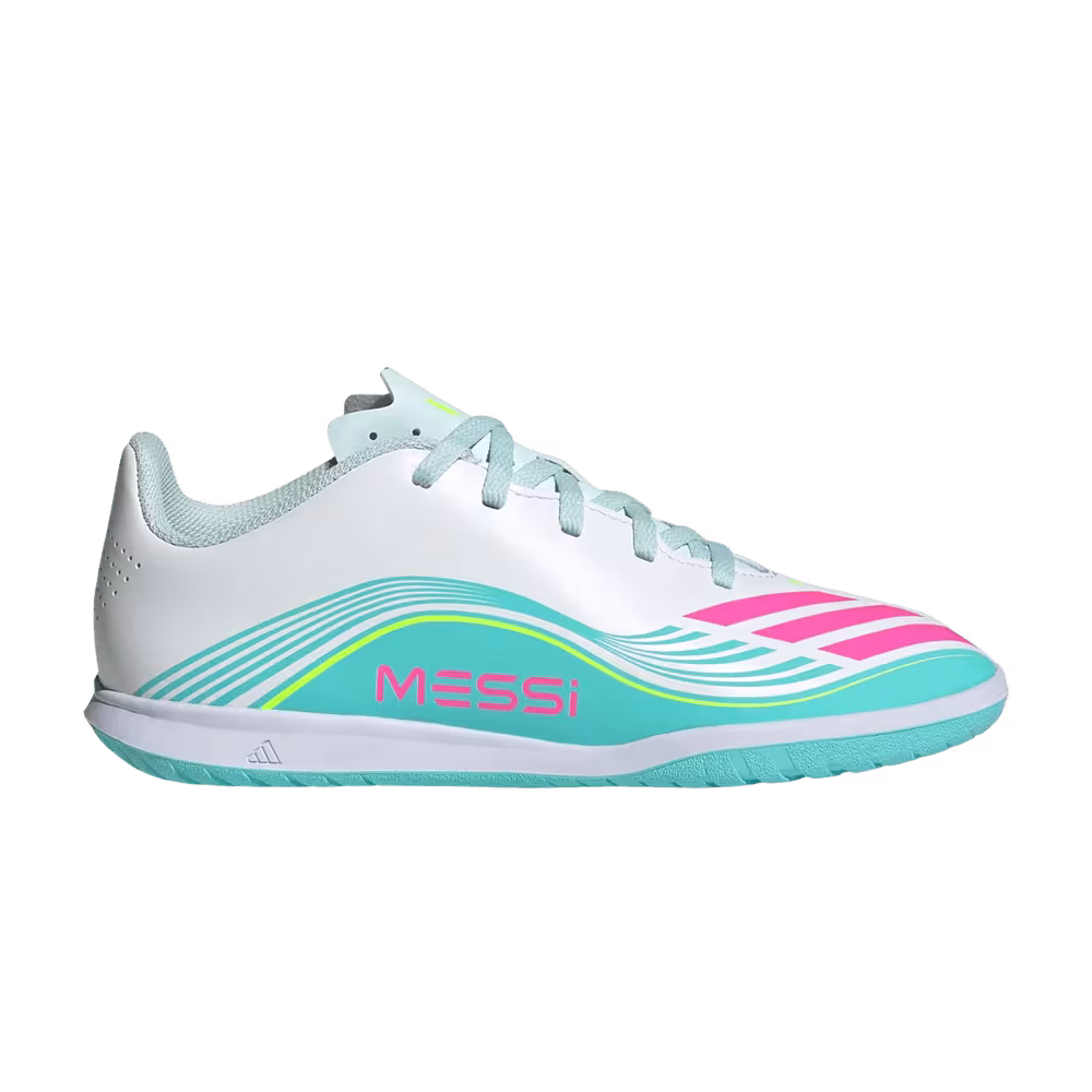 adidas F50 League Club IC Big Kid Messi Aurora Radiante Pack