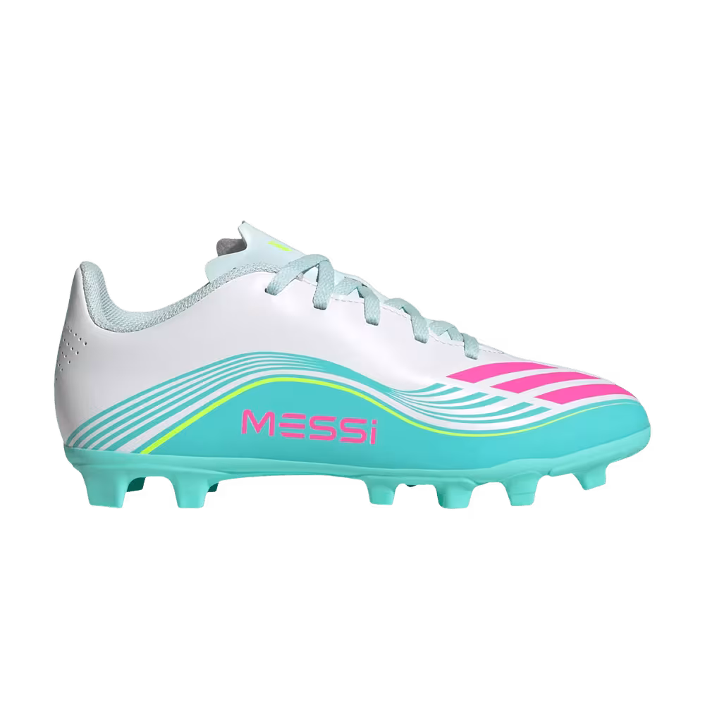 adidas F50 League FG MG Big Kid Messi Aurora Radiante Pack