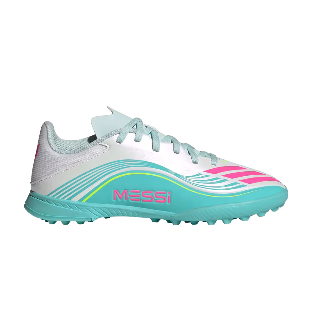 adidas F50 League TF Big Kid Messi Aurora Radiante Pack