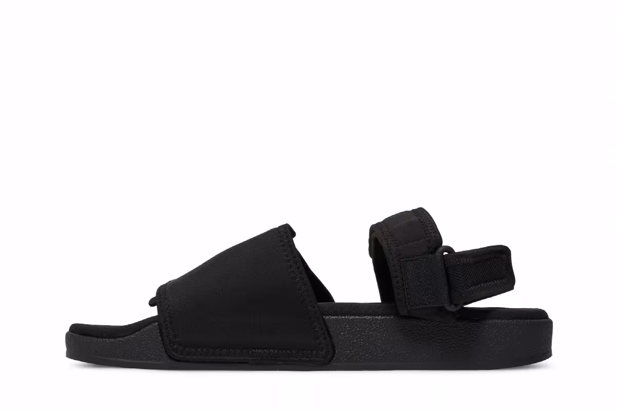 adidas Adilette Sandal Black White, view 4