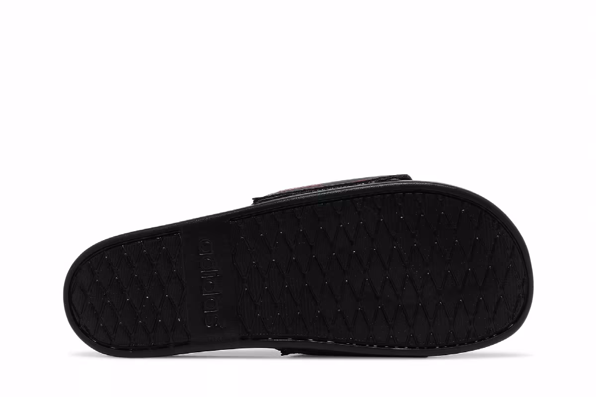 424 x Arsenal FC x adidas Adilette Comfort Slide Black Scarlet, view 5