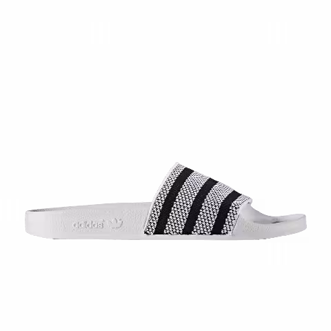 Adidas Adilette Slide 'White Black'