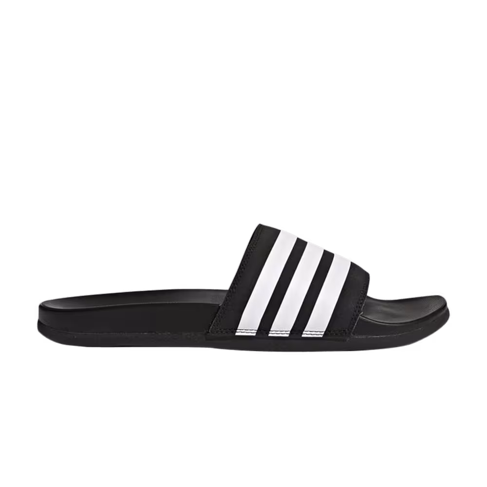 Adidas Adilette Cloudfoam Plus Black White