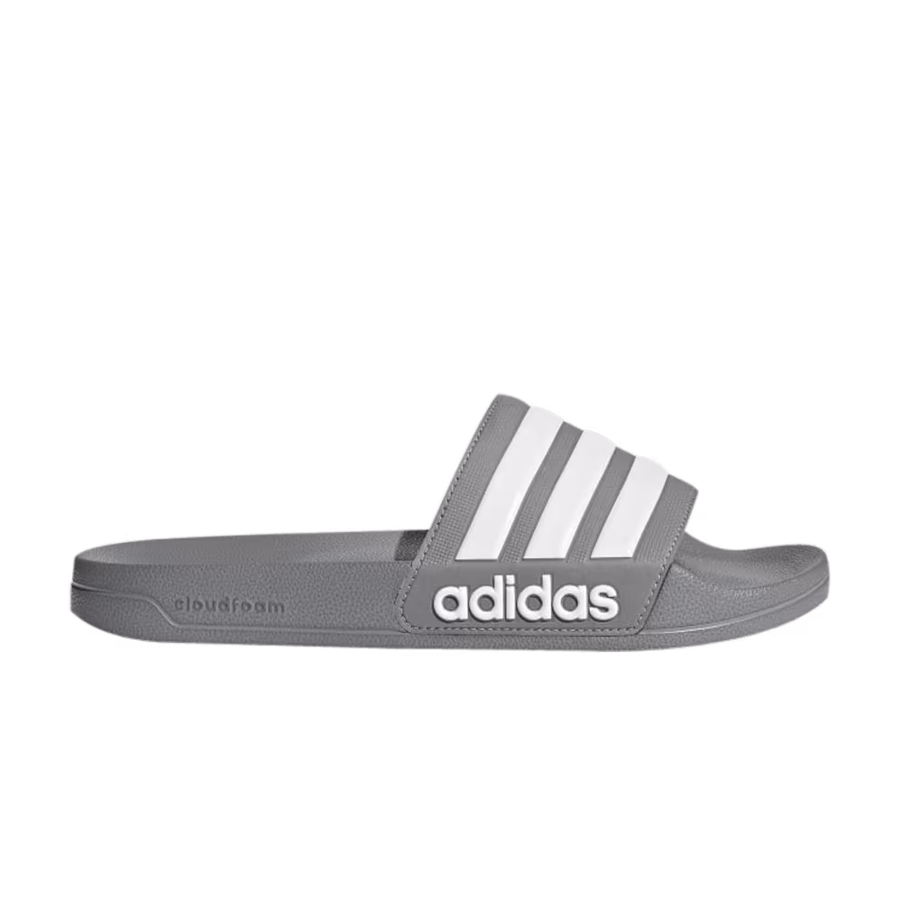 Adidas Adilette CloudFoam Slides Grey
