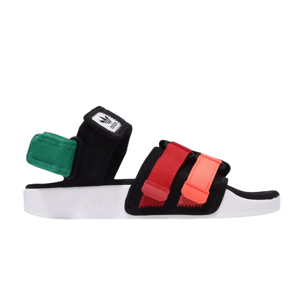 Adidas Adilette Sandal 4.0 Black Scarlet True Orange