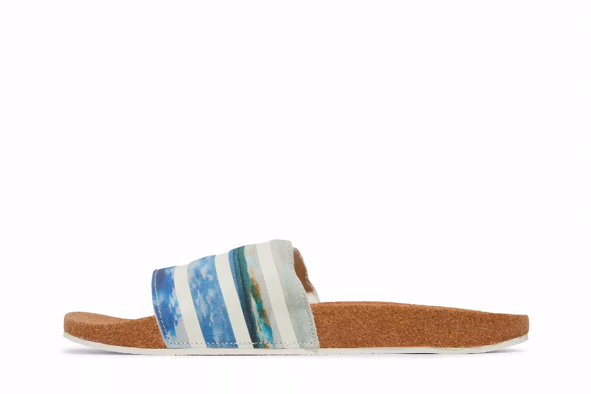 adidas Adilette Slides Cork, view 4