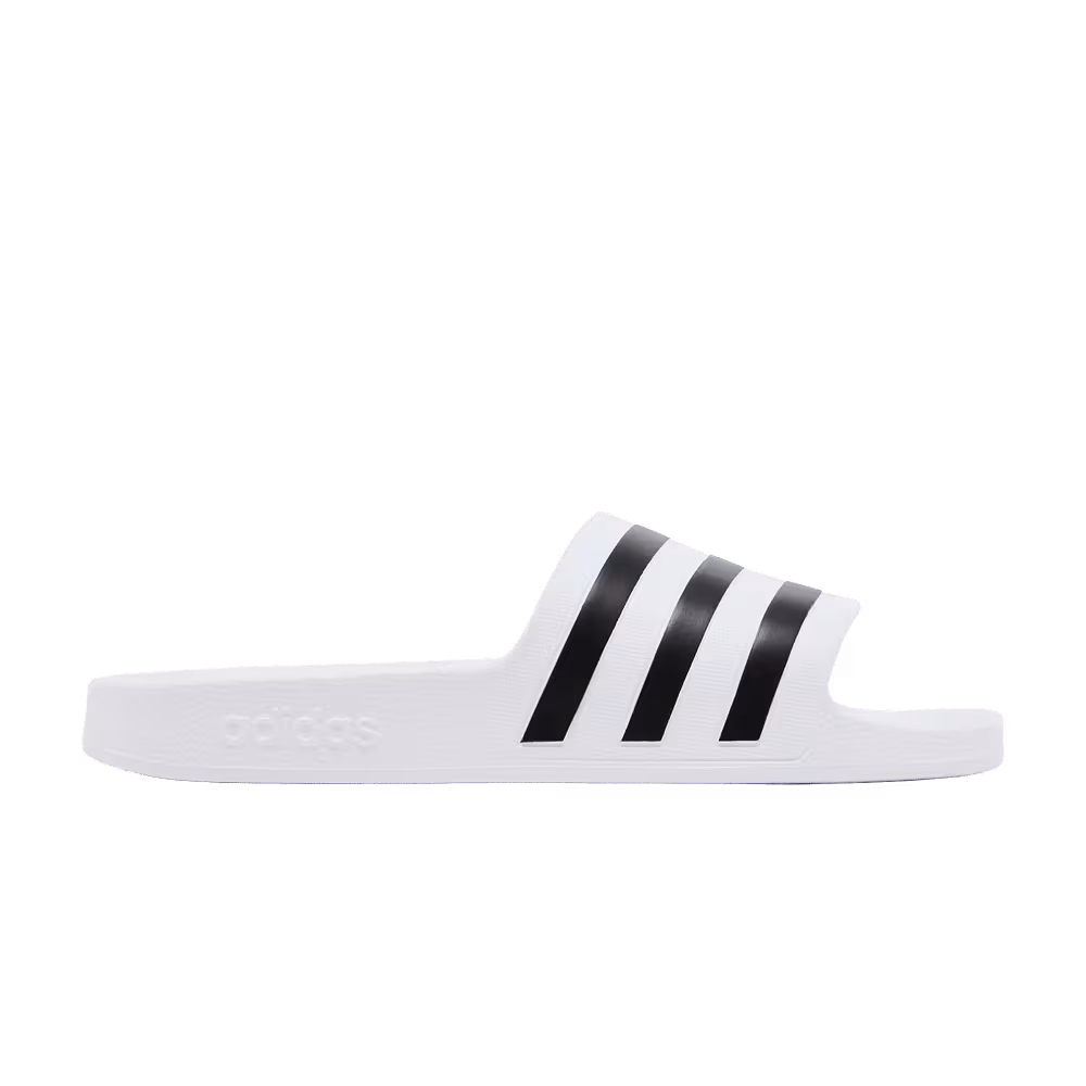adidas Adilette Aqua Slides Cloud White