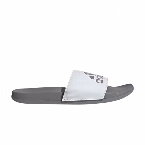 Adidas Adilette Comfort Slides 'White Grey'
