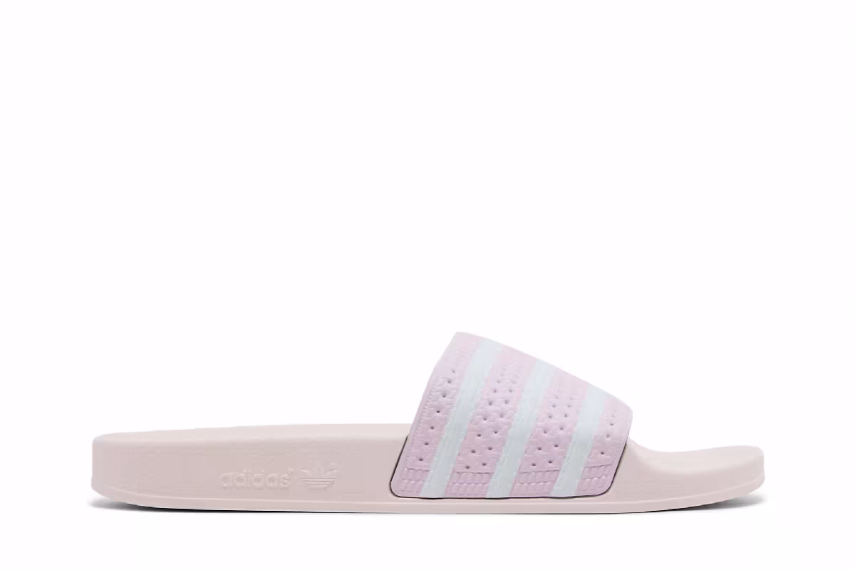 Adidas Adilette Slide Clear Pink, view 2