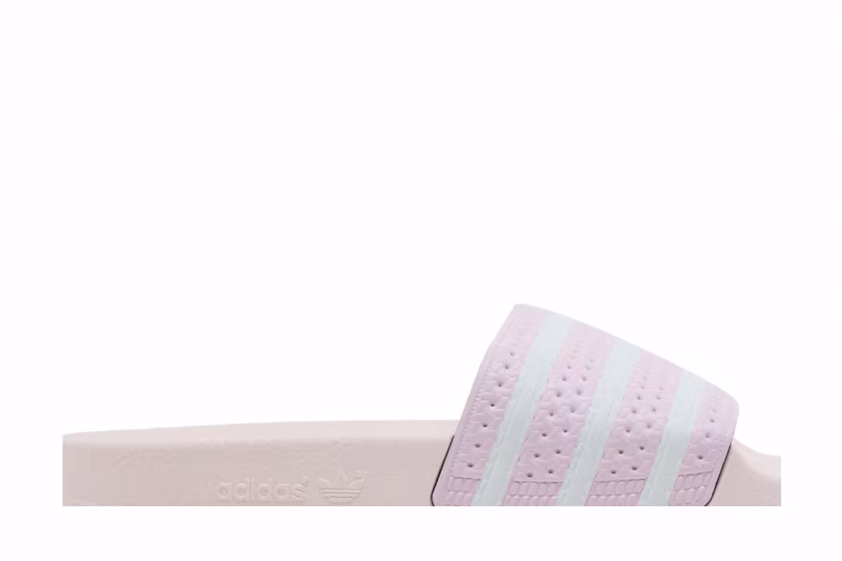 Adidas Adilette Slide Clear Pink, view 3