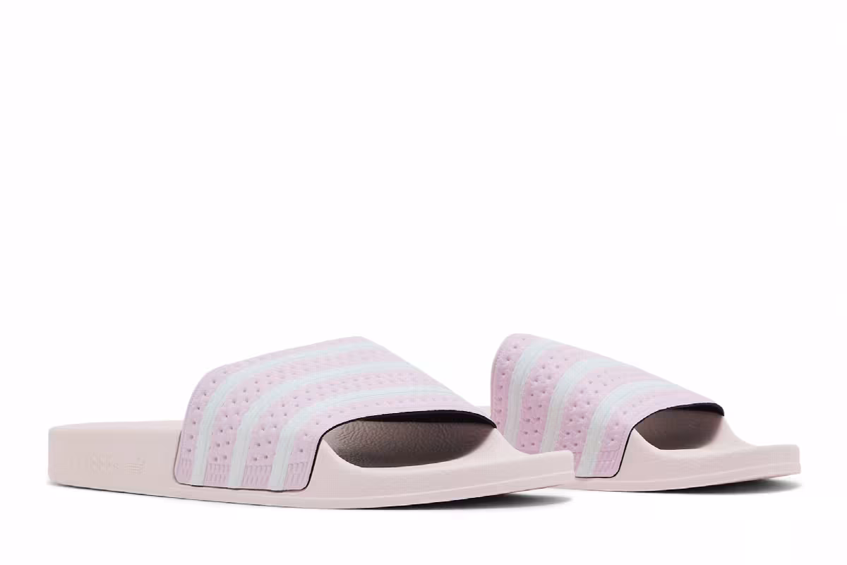 Adidas Adilette Slide Clear Pink, view 9