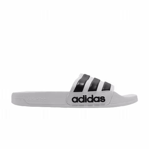 Adidas Adilette Shower Slide 'White Black'