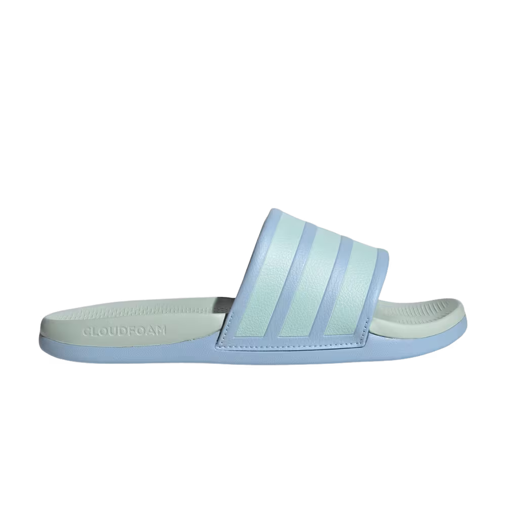 adidas Women's Adilette Comfort 2.0 Glow Blue