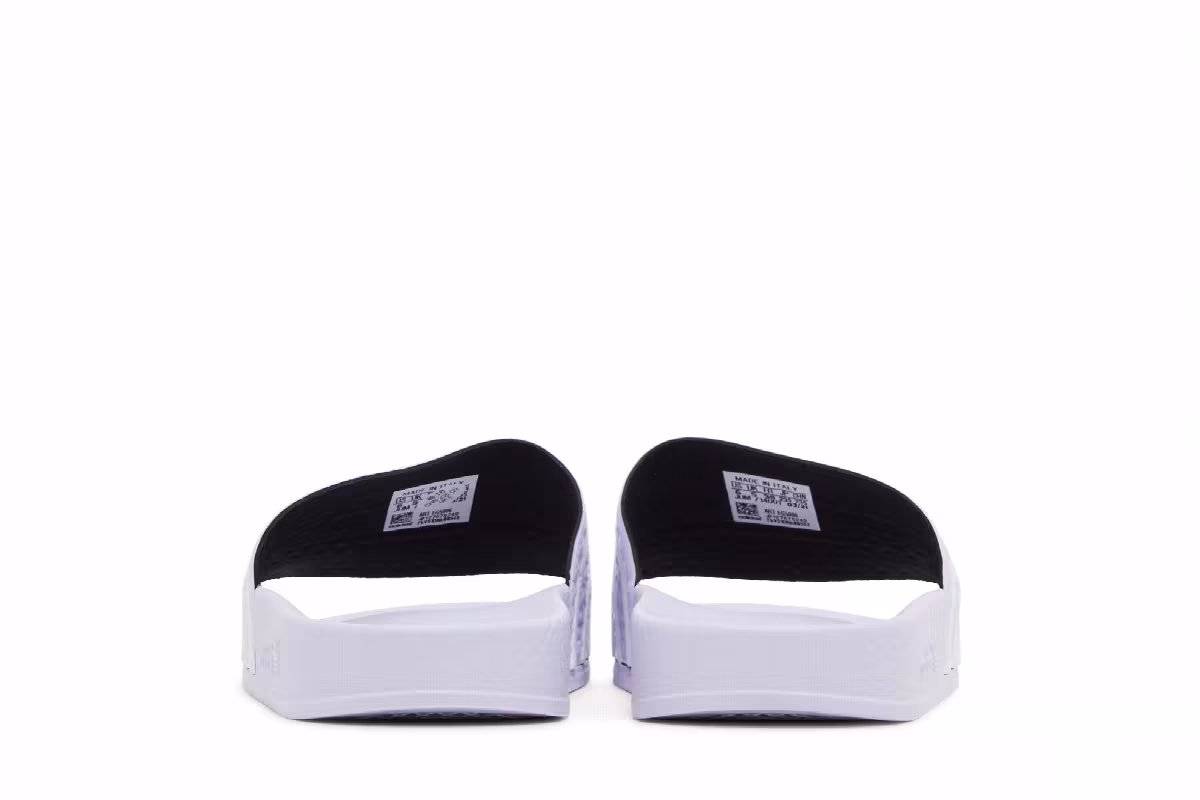 Adidas Women's Adilette Slides Purple Tint, view 7